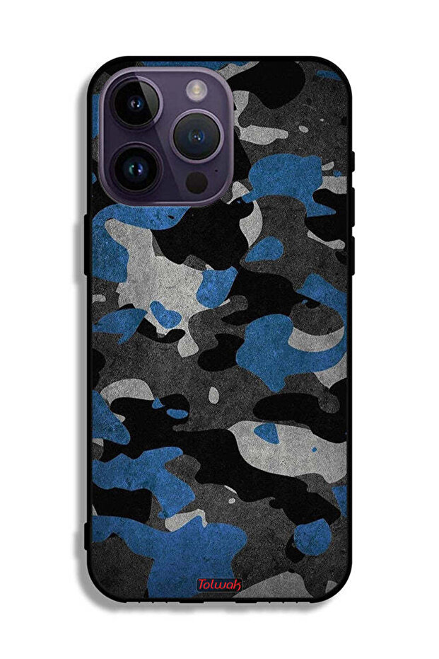 Apple iPhone 14 Pro Max Protective Case Camouflage Pattern - 2