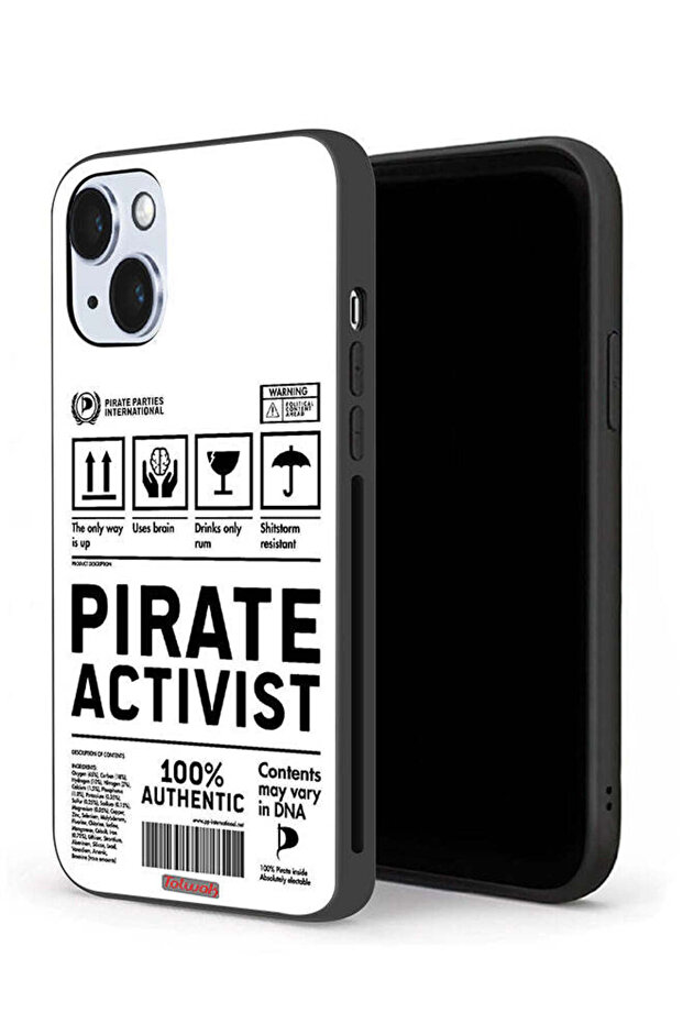 جراب حماية لجهاز Apple iPhone 14 Plus - ملصق ناشط خاص