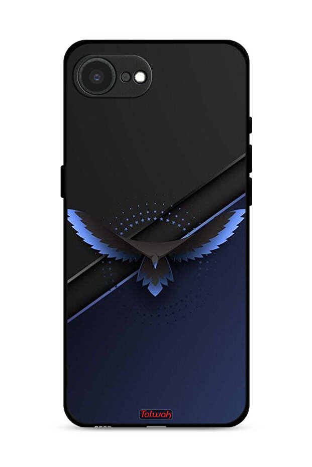 غطاء حماية لجهاز Apple iPhone 16e بتصميم نسر فني تجريدي رقمي