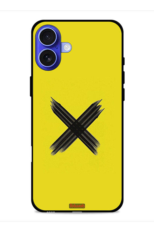 غطاء حماية لجهاز Apple iPhone 16 Plus بنمط X - 1