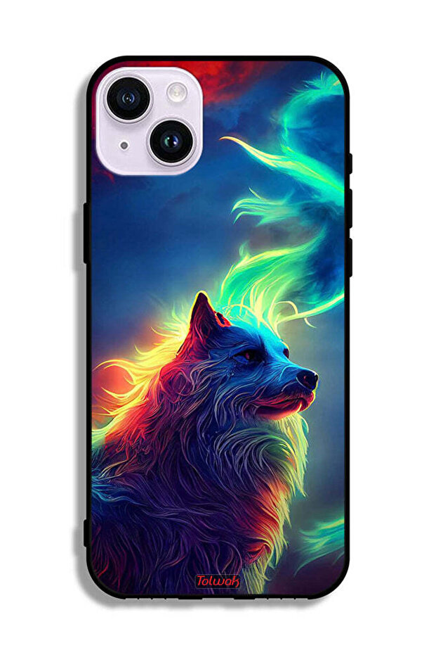 غطاء حماية لجهاز ابل ايفون 14 - وولف - 2