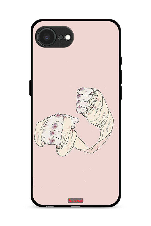 غطاء حماية لجهاز Apple iPhone 16e بتصميم فن المقاتل