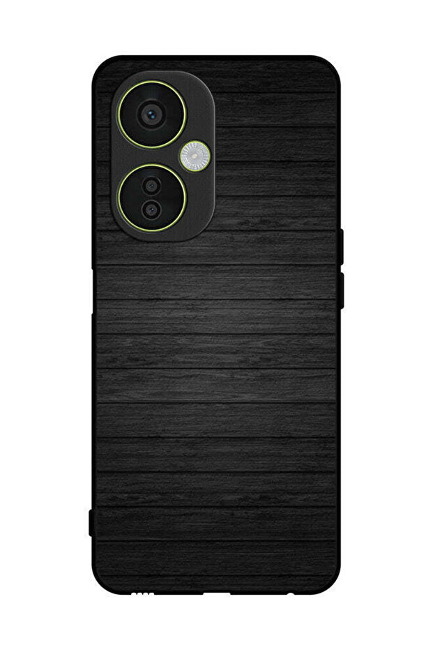 غطاء حماية لهاتف OnePlus Nord CE 3 Lite بنمط خشبي داكن