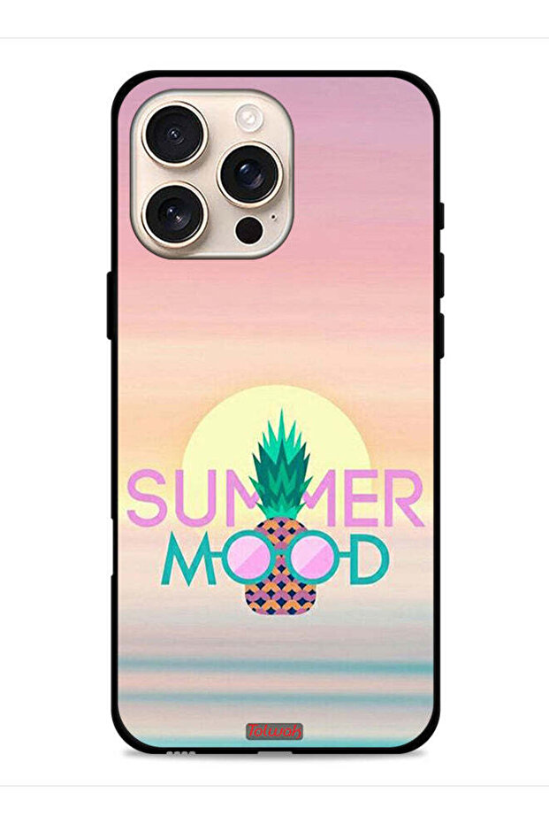 غطاء حماية لجهاز Apple iPhone 16 Pro Max - مزاج صيفي
