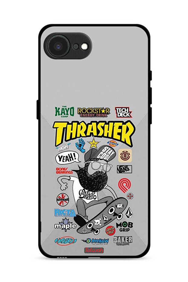 غطاء حماية لجهاز Apple iPhone 16e ملصق Thrasher