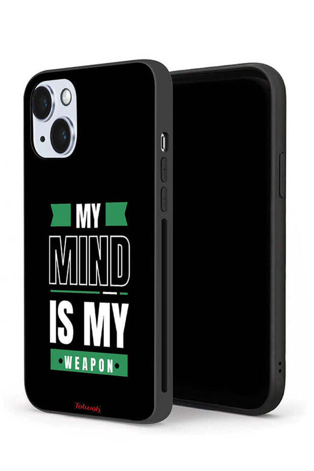 جراب حماية لجهاز Apple iPhone 14 Plus - عقلي هو عقلي