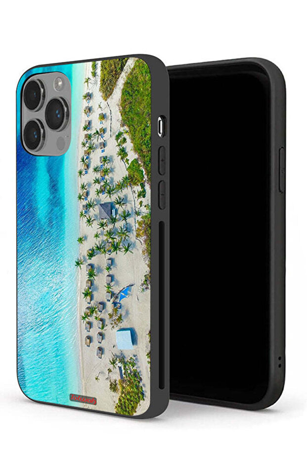 جراب حماية لجهاز Apple iPhone 14 Pro Max - لون الشاطئ - 1