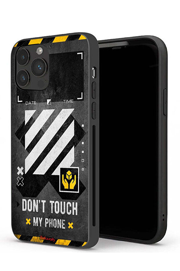 Apple iPhone 13 Pro Max Protective Case Do Not Touch My Phone