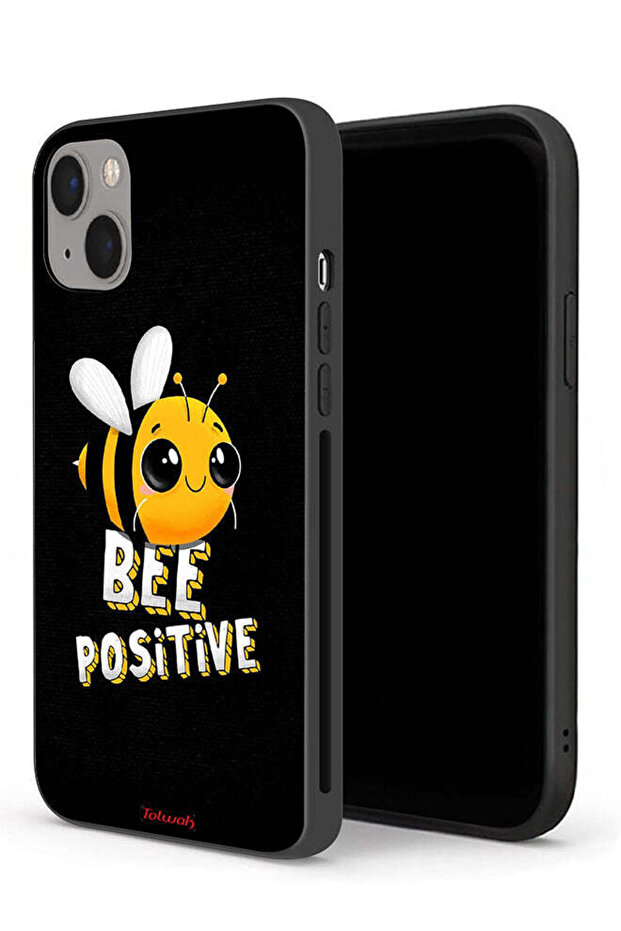 جراب حماية لجهاز Apple iPhone 13 mini Bee Positive