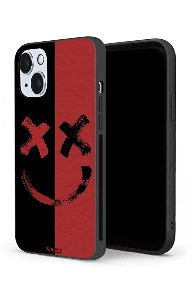 Apple iPhone 14 Plus Protective Case Marshmallow Art Pattern - 1