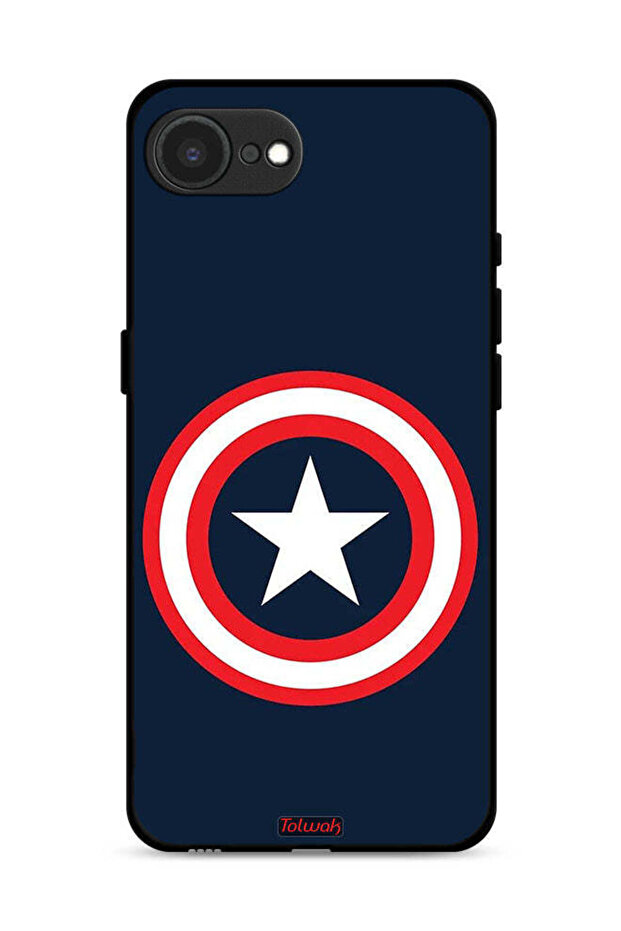Apple iPhone 16e Protective Case Cover Captain America