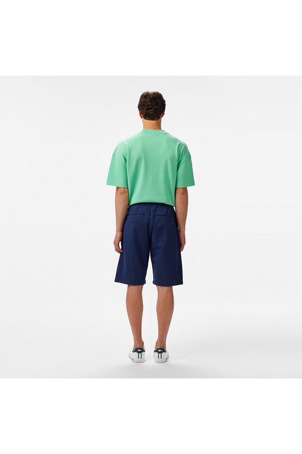 Erkek Relaxed Fit Lacivert Bermuda Şort - 2