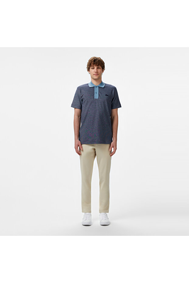 Erkek Oversize Fit Lacivert Polo - 3