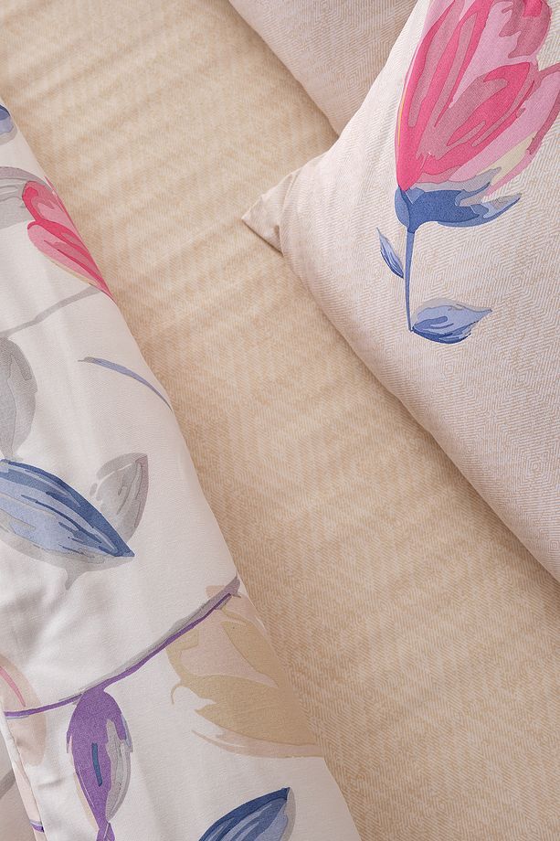 Easy Cotton Nevresim Takımı Tulips Tek Kişilik - 4