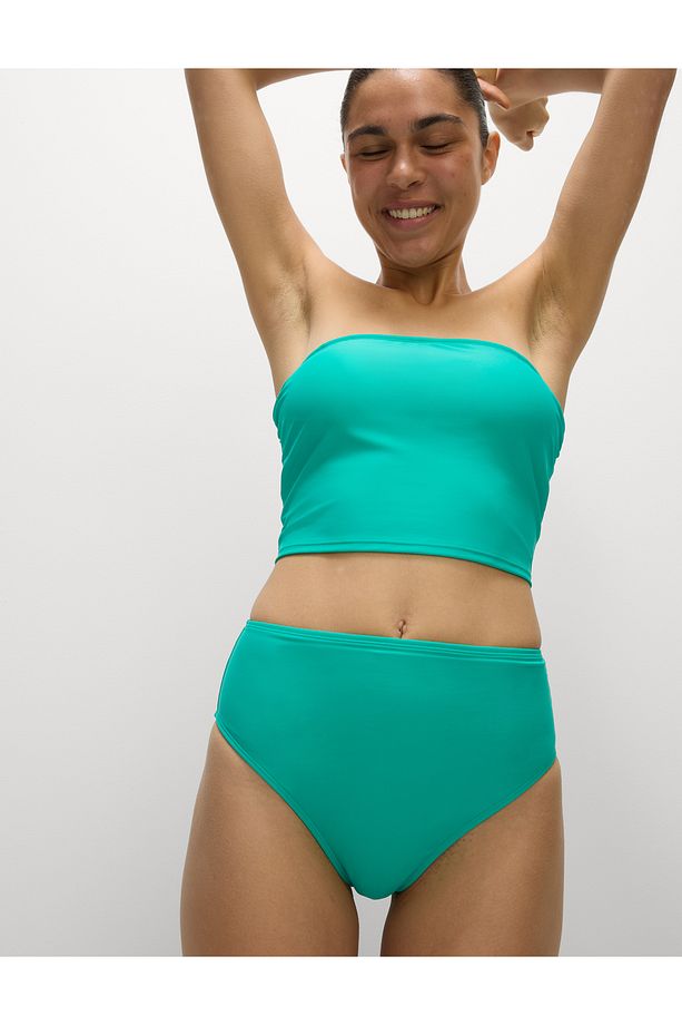 Regular Fit Yüksek Bel Bikini Altı - 1