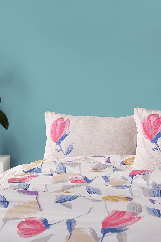 Easy Cotton Nevresim Takımı Tulips Tek Kişilik - 7