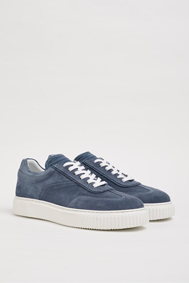 Ramus Model Combination Leather Eva Sole Sneaker Shoes