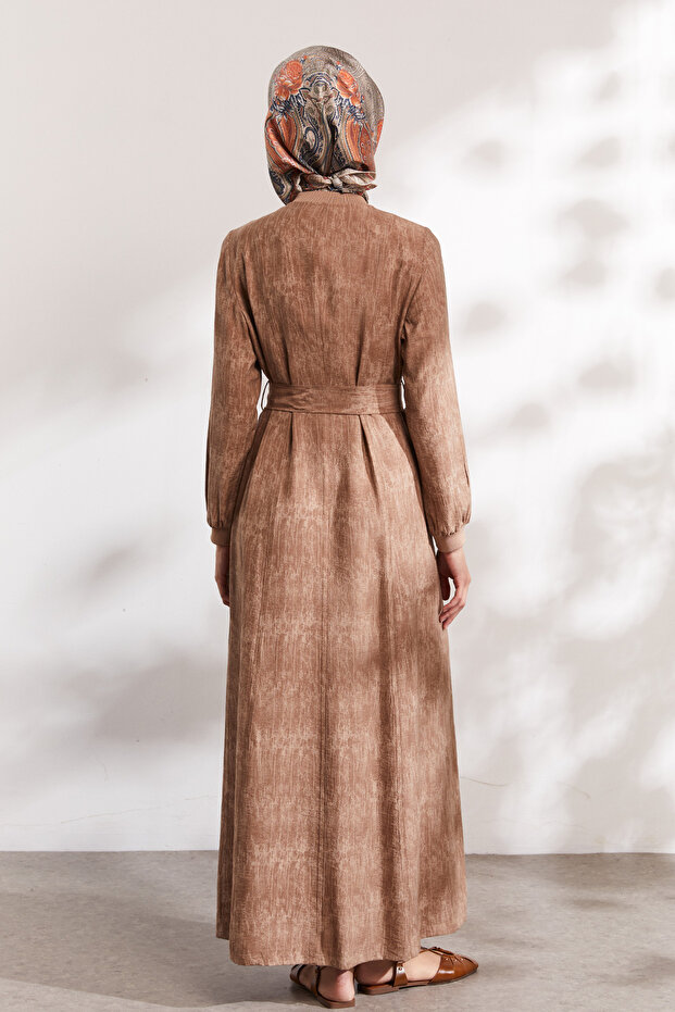 Fermuarlı Bomber Pardösü - 6