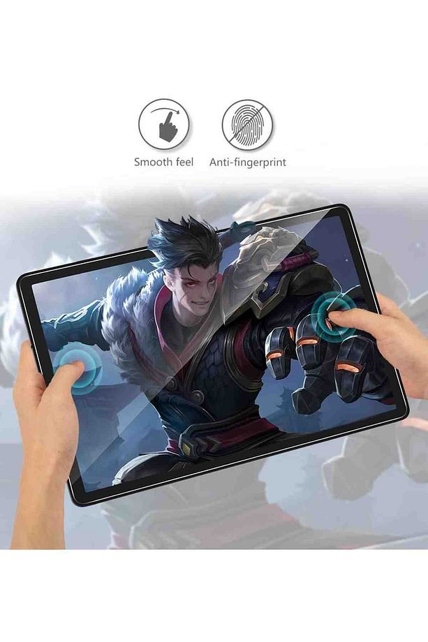Galaxy Tab S10 FE Plus 13.1" Uyumlu Fuchsia Temperli Cam Tablet Ekran Koruyucu - 4