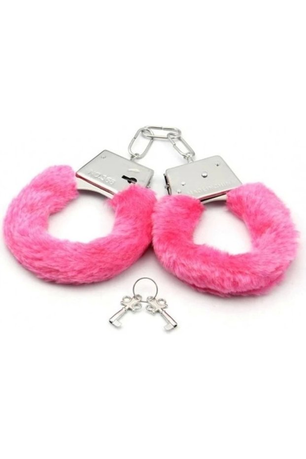 Pembe Peluş Kelepçe