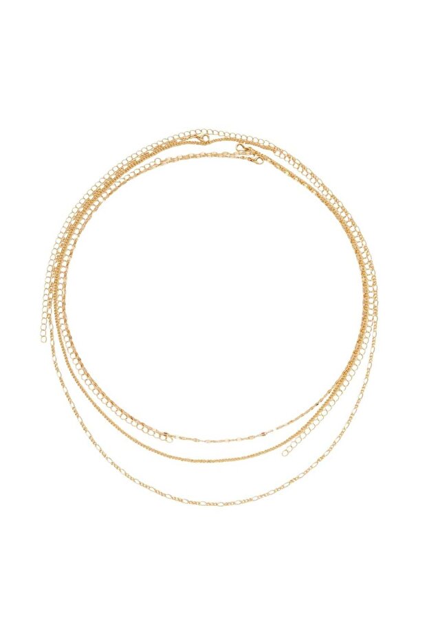 Trendy Multi-Layer Sequin Chain Waist Jewelry