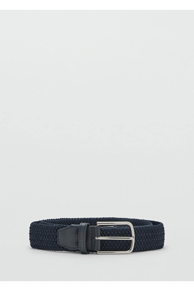 Örgü desenli elastik kemer - 2