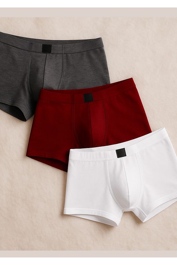 Erkek Bambu & Elastan 3'lü Boxer Set OL.IL16.KE063.001 - 1