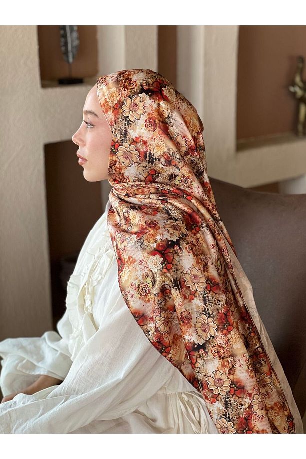 Zemheri Desen Twill Şal - 1