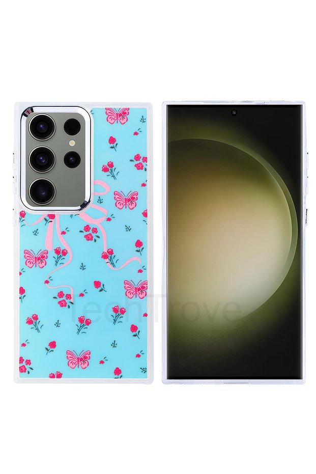Samsung Galaxy S25 Ultra Case with Patterned Design, Non-Slip in Hand | Soft Cover