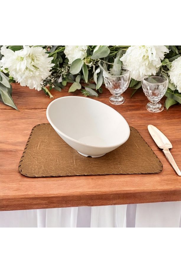Çükür tabak kase Makarna Salata tabağı 21 cm - 4