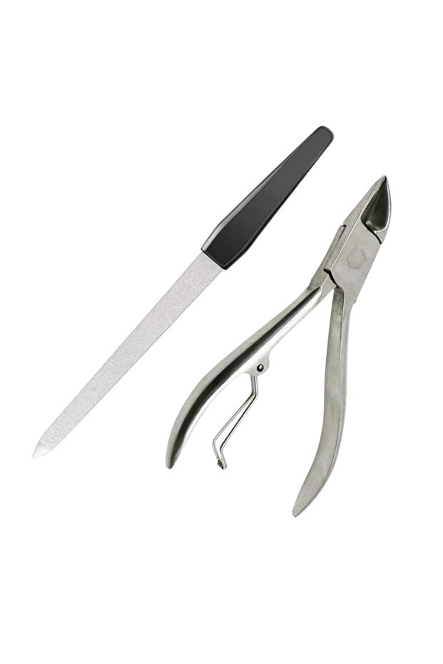 Laser Steel Nail File & Steel Nail Clamp