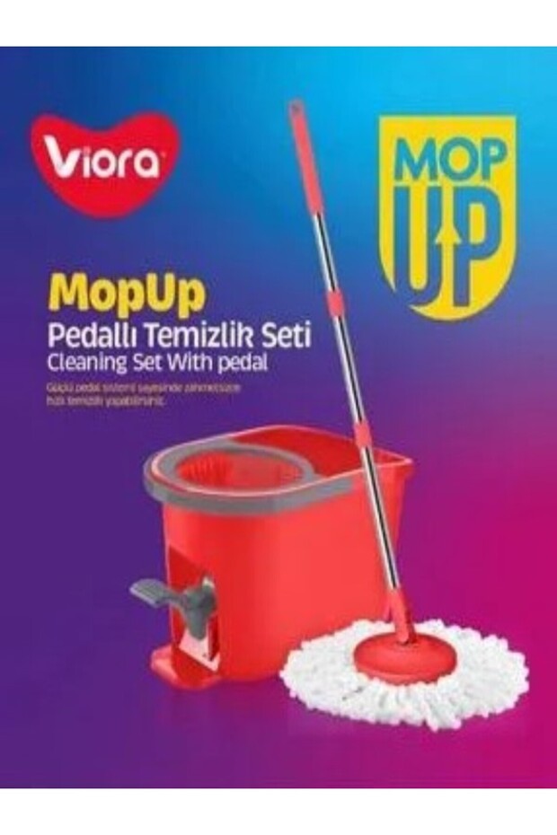 MopUp Pedallı Temizlik Seti - 4
