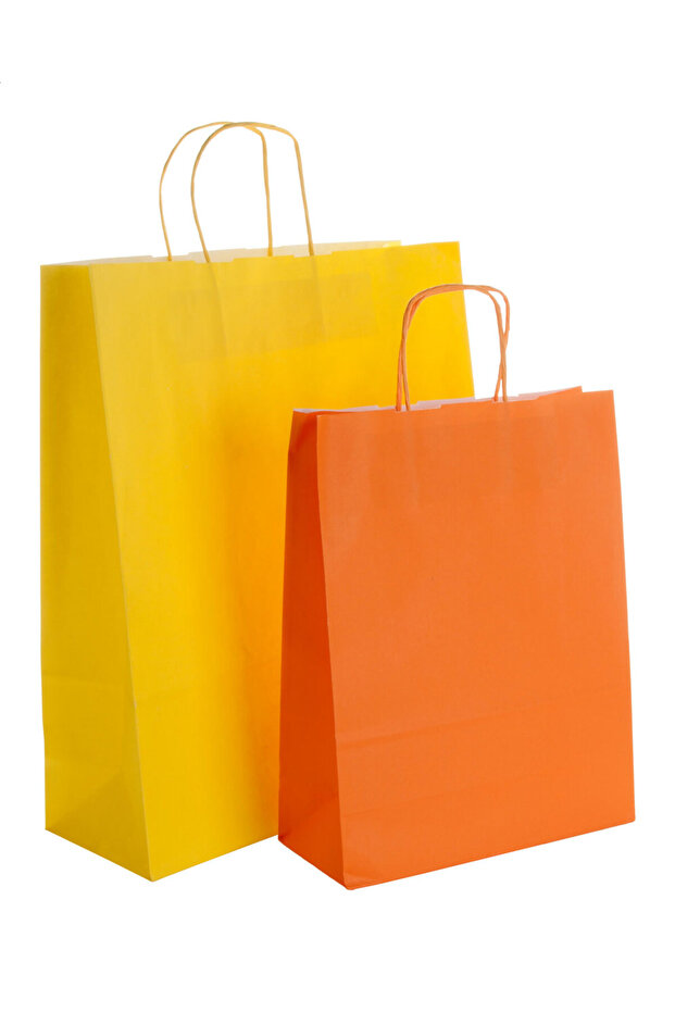 yellow paper bag - 3