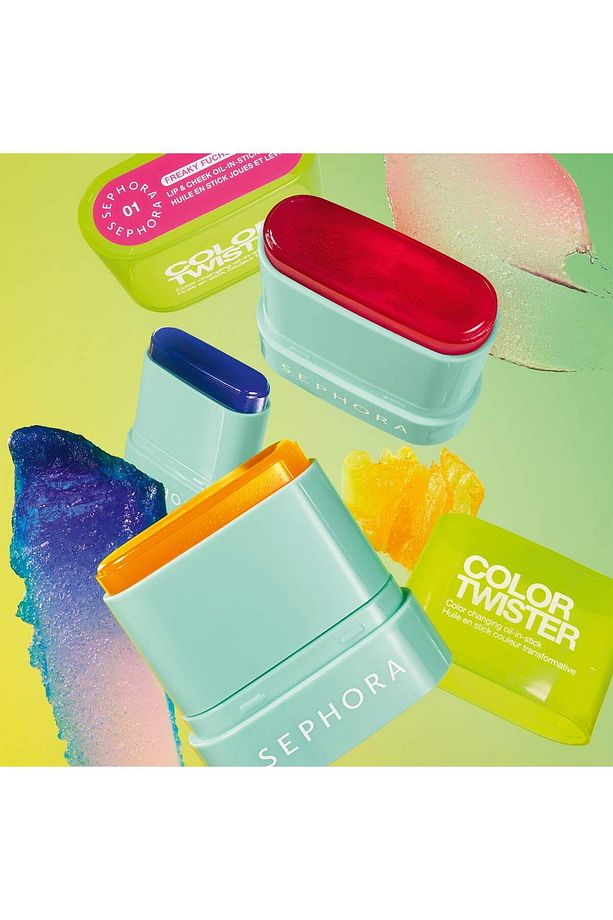 Color Twister Color Changing Oil-in-Stick for Lip + Cheek - 6