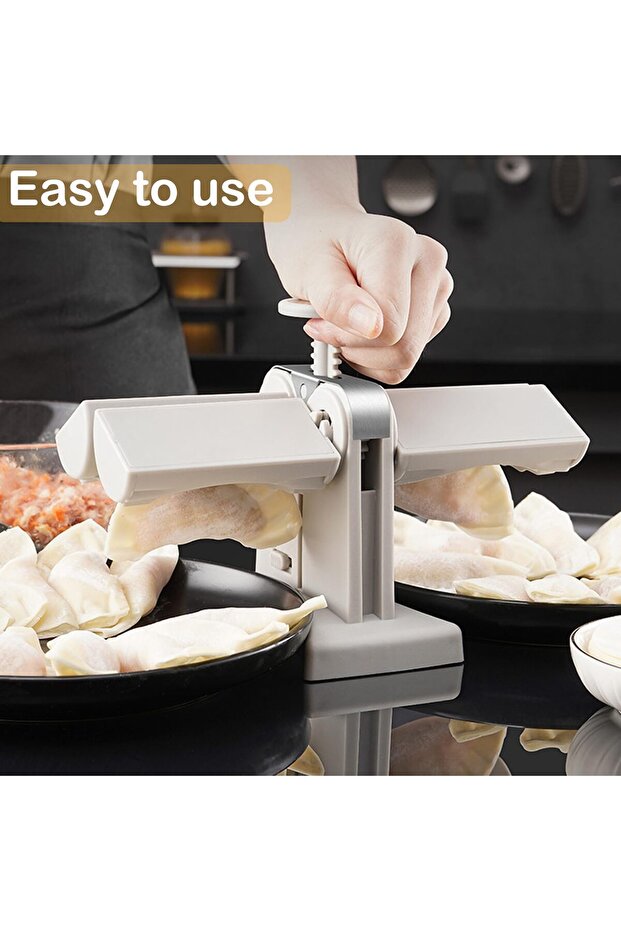 صانع الزلابية، آلة صنع الزلابية ذات الرأسين، قالب صانع الزلابية الأوتوماتيكي، مكبس الزلابية - 3