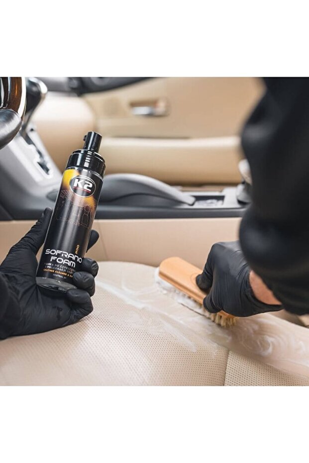 Sofrano Foam Pro Leather Cleaning Foam 200ml - 3