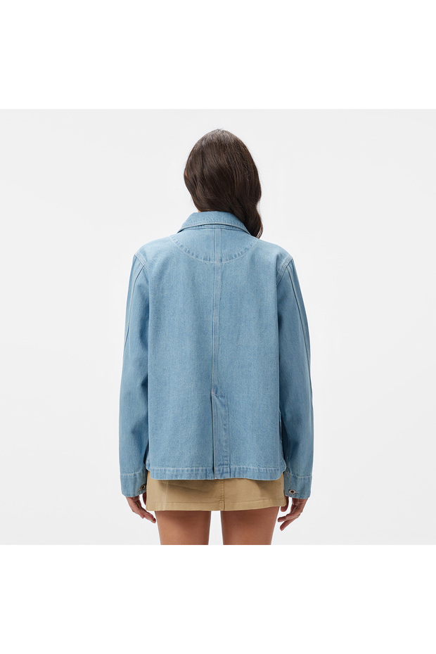 Denim Chore Kadın Mavi Ceket - 2