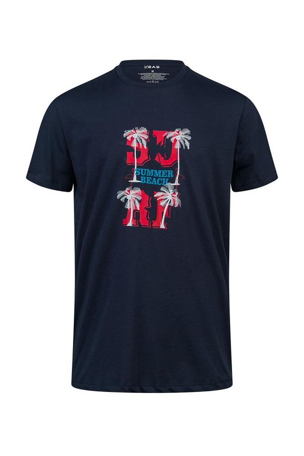 Alex Baskılı Erkek Sıfır Yaka T-Shirt 047 - 1