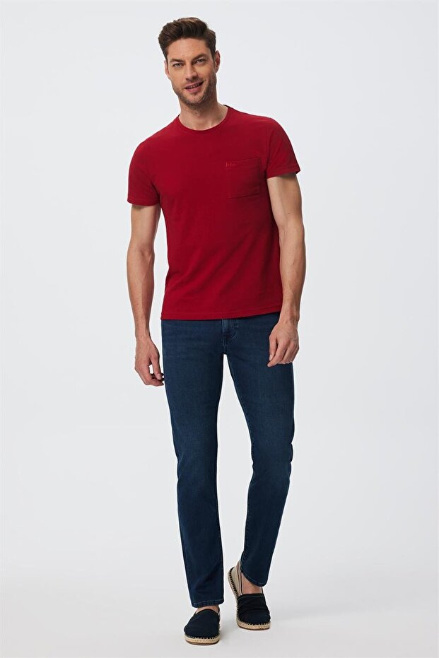 Men's T-Shirt 232 LCM121017 HARRY JUDAS BLUE OD
