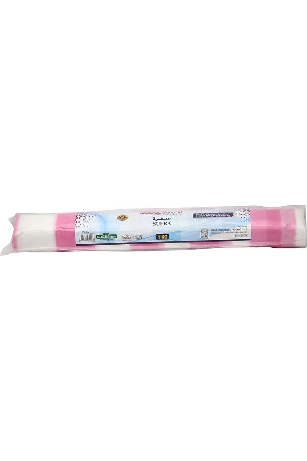 Sofra Disposable Table Cover Roll – 1kg | Waterproof & Durable Plastic Tablecloth | Cut-to-Size |
