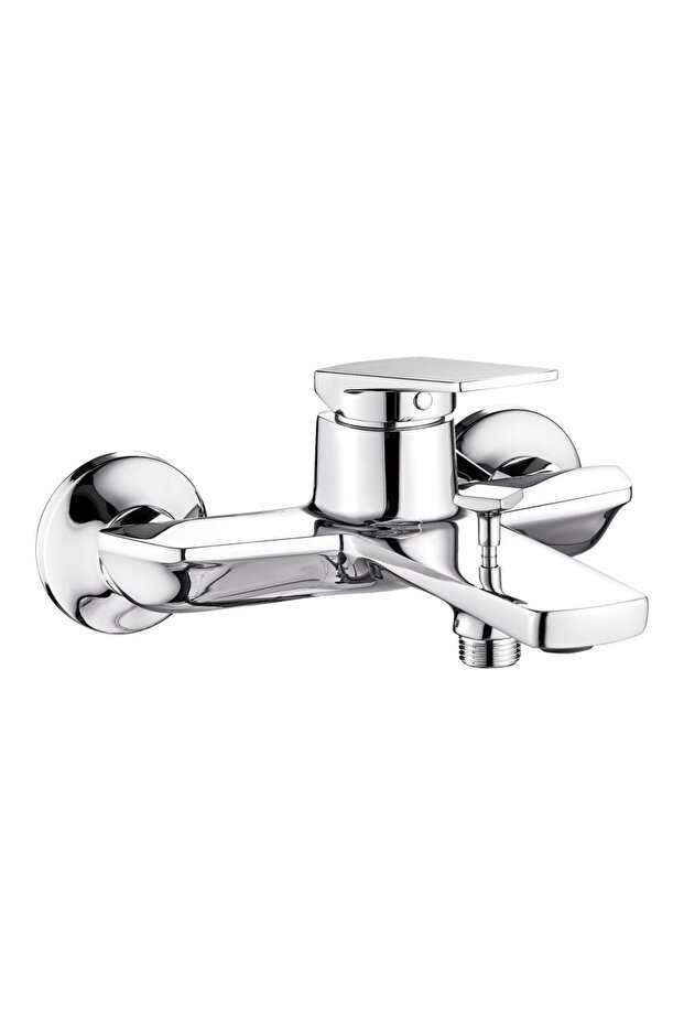 Milano Yana Bath Shower Mixer W/Shower Set Chrome|Brass Shower Mixer-Chrome
