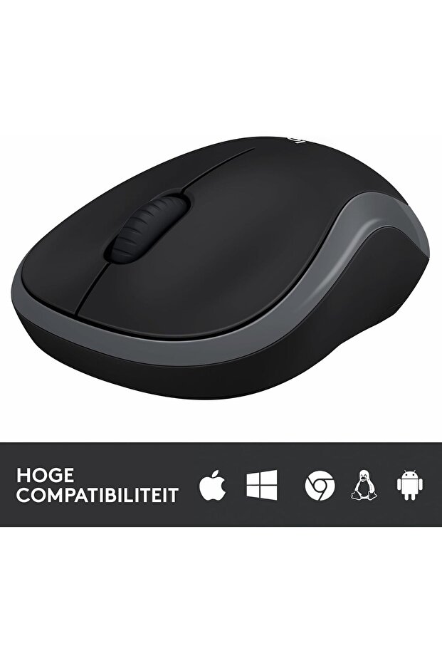 ماوس لاسلكي M185، رمادي سويفت - 5