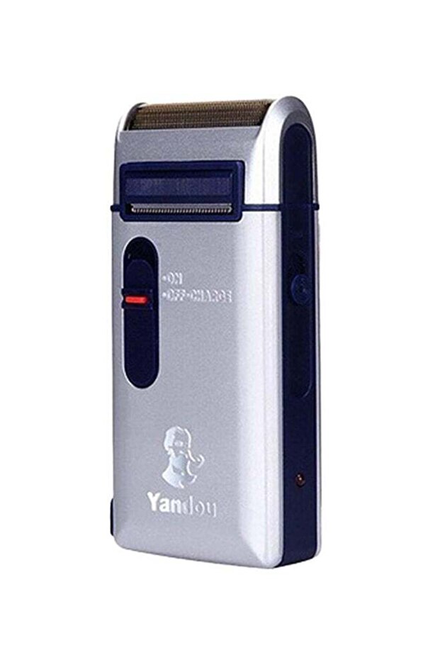 Rechargeable Mini Electric Shaver Silver - 1