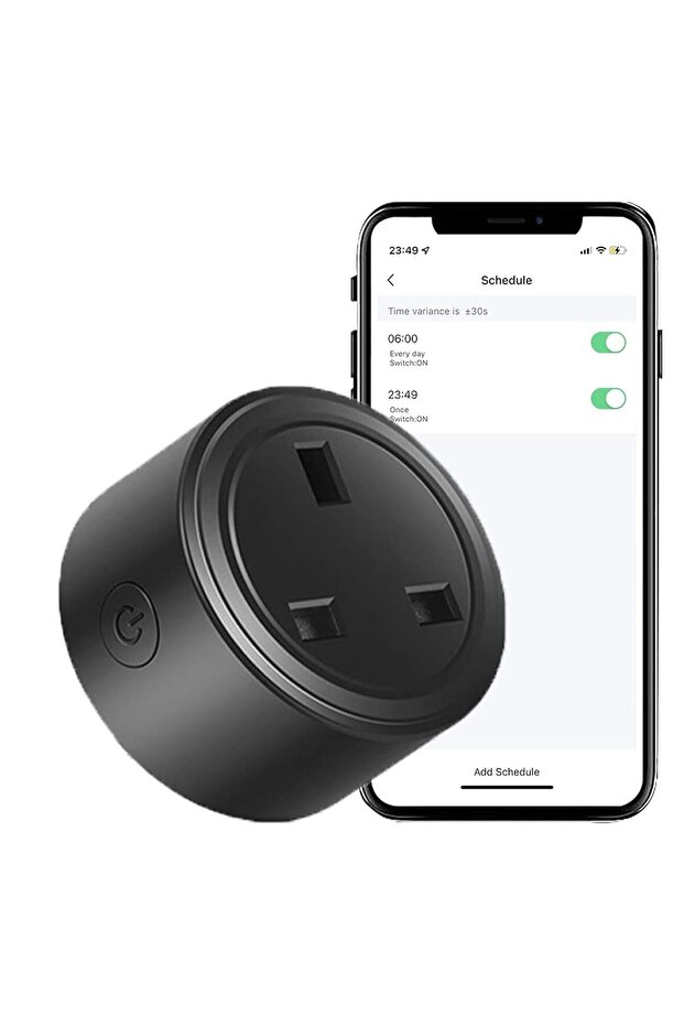20A Tuya Smart Plug WIFI Wireless Outlet Smart Socket Timing Schedule Power Monitoring Overlo - 1