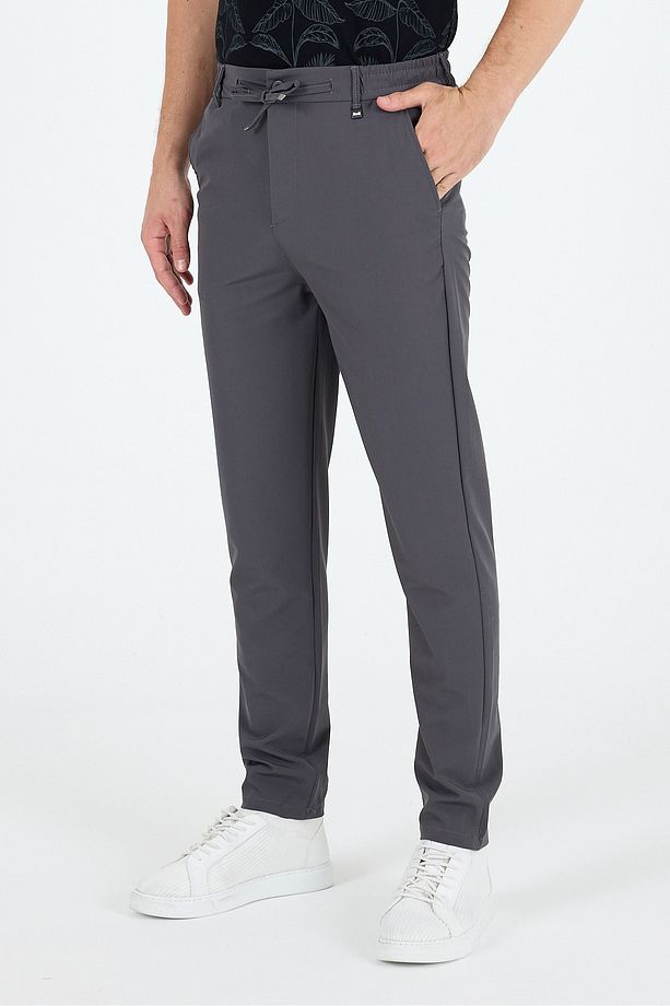 Spor ve Günlük Rahat Cool %92Polyester %8Elastan Esnek Kumaş Erkek Jogger Pantolon Eşofman Altı 3670 - 2