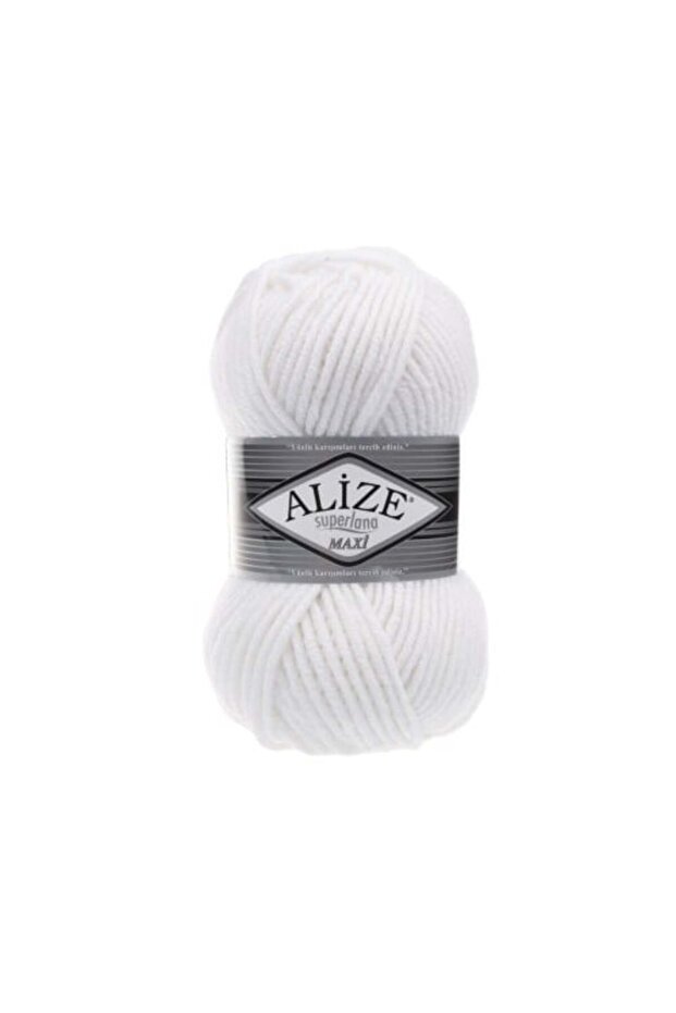 Alize Superlana Maxi Thread Color No. 55, 3 spools - 1