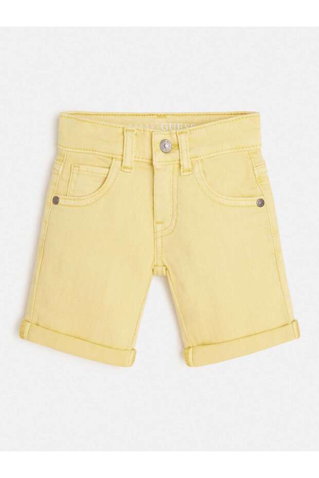 Stretch Bebek Slim Fit Şort - 1