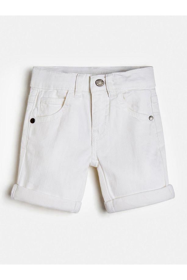Stretch Bebek Slim Fit Şort - 1