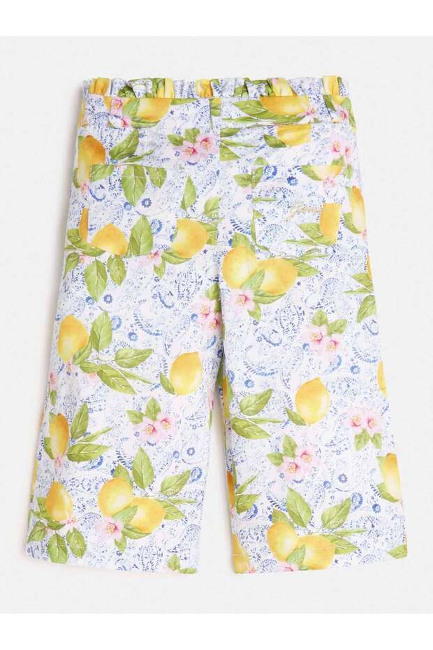 Poplin Kız Çocuk Regular Fit Pantolon - 2