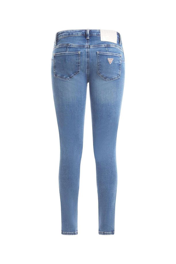 Curve Streç Pamuklu Normal Bel Slim Fit Dar Paça Jeans KOT PANTOLON W3YAJ2D52F2 SLAR - 2
